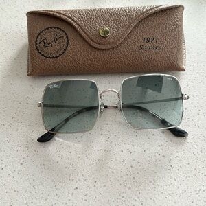 Rayban 1971 square, Evolve lenses, GUC